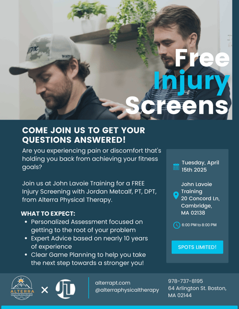 Injury Screens at John Lavoie (0415)